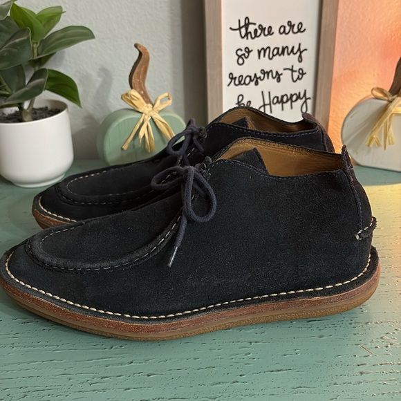 Cole Haan Men's dark blue Suede Shoes - Picture 2 of 4